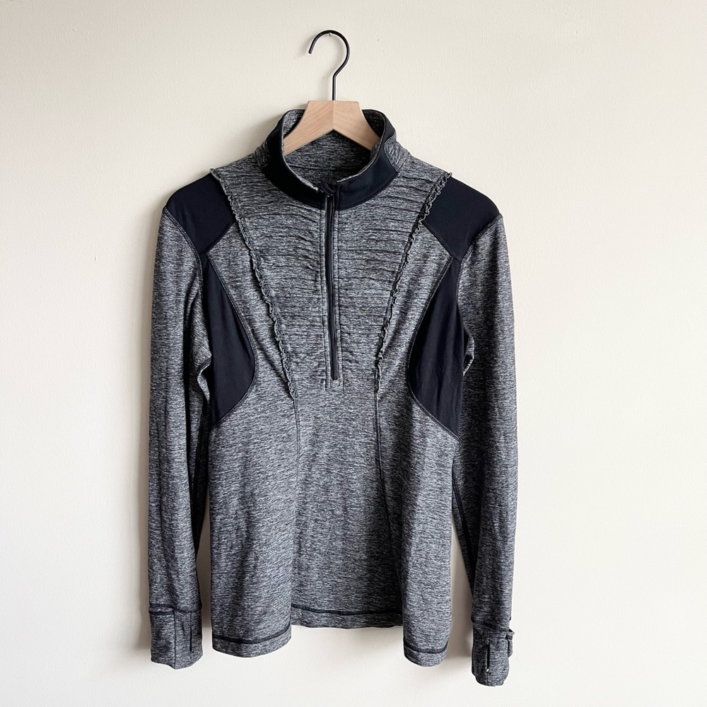 Lululemon Athletica Cold Hands Warm Heart Quarter Zip
